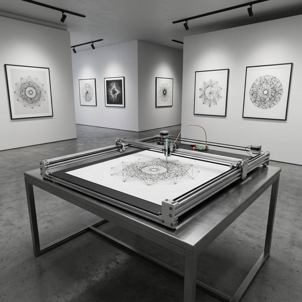 Physical Generative Art Pen Plotter: UUNA TEK® ArtStation