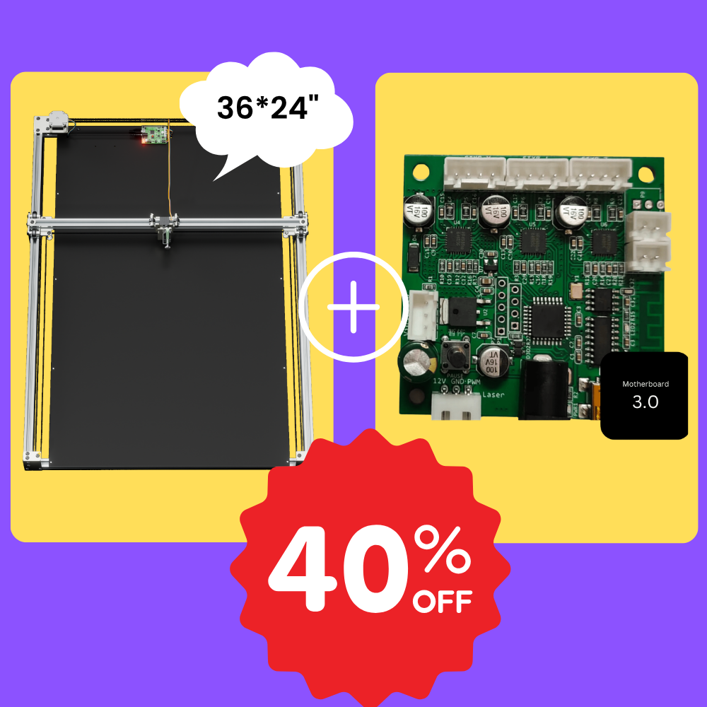 UUNA TEK Artstation 2436 Stiftplotter+Motherboard Bundle