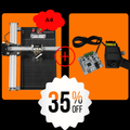 iDraw 2.0 A4 Stiftplotter+2,5W Laser-Kopf Bundle