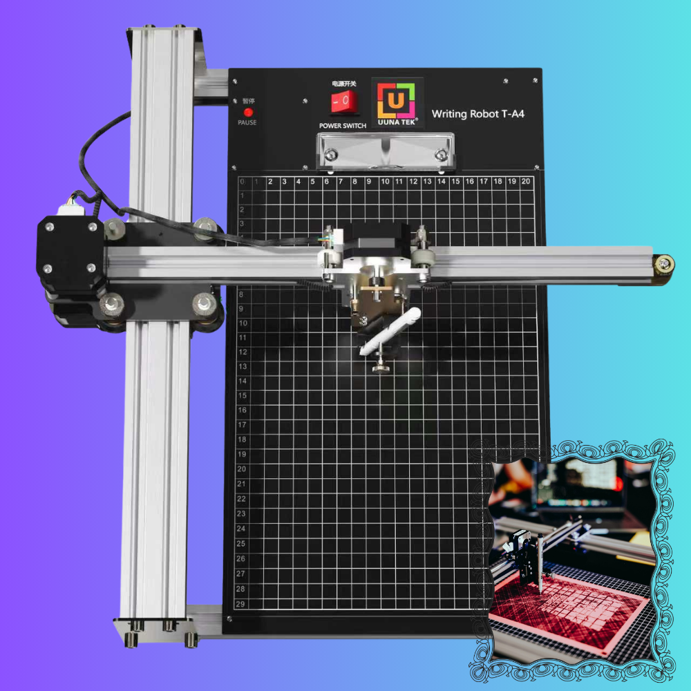 iDraw Pen Plotter 2.0 A4 Zeichenroboter | Schreib- und Zeichenmaschine für Anfänger