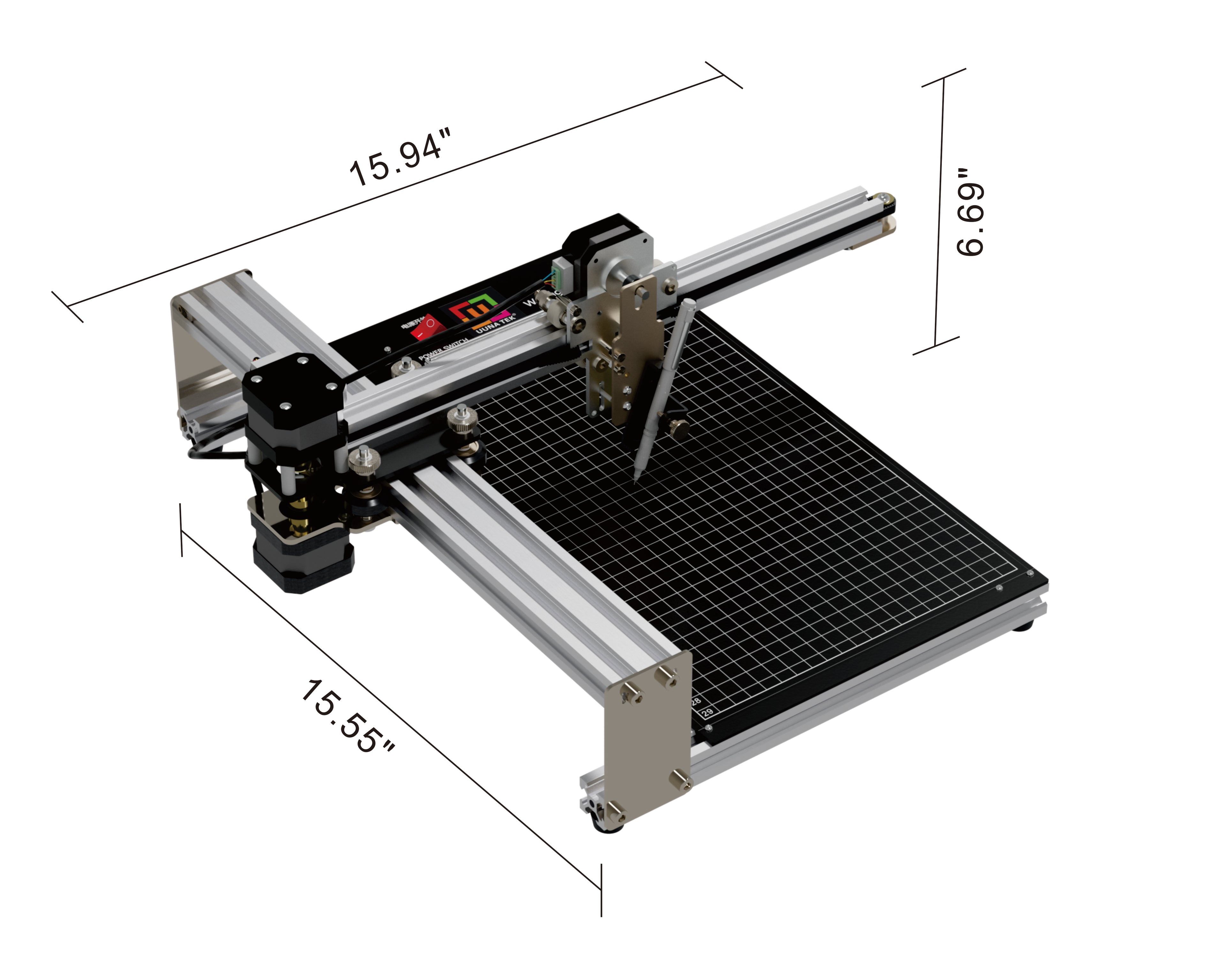 iDraw Pen Plotter 2.0 A4 Zeichenroboter | Schreib- und Zeichenmaschine für Anfänger