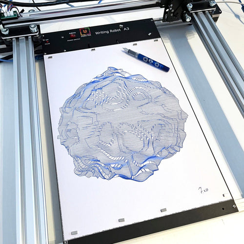 iDraw H Serie Großformat Pen Plotter A3/A2/A1/A0 | Hochgeschwindigkeits-Zeichenroboter