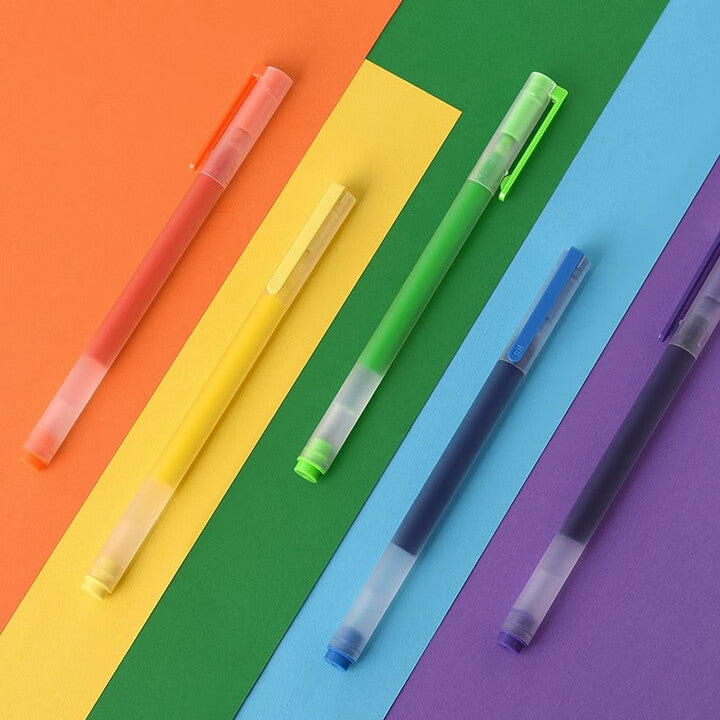 5 schnelltrocknende 0,5mm Füllfederhalter in verschiedenen Farben für iDraw Pen Plotter zum Zeichnen und Schreiben