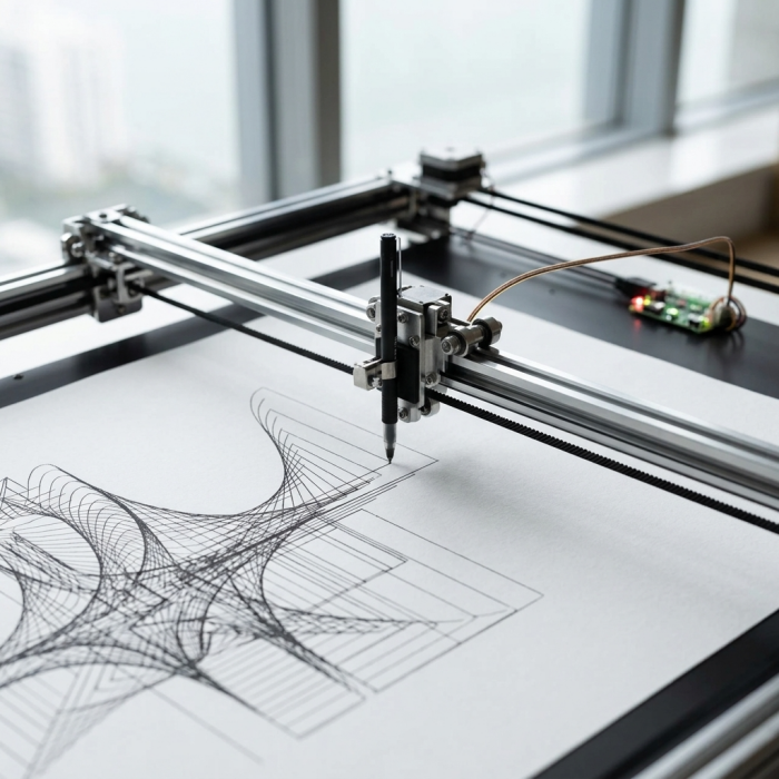 iDraw H Serie Großformat Pen Plotter A3/A2/A1/A0 | Hochgeschwindigkeits-Zeichenroboter