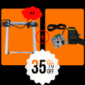 iDraw H A3 Stiftplotter+2,5W Laser-Kopf Bundle