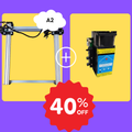 iDraw H A2 Stiftplotter+10W Laser-Kopf Bundle