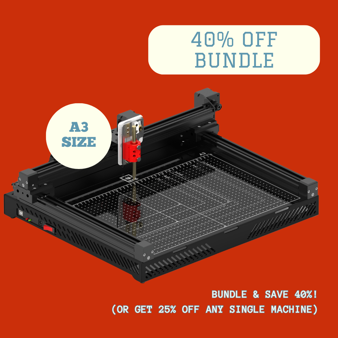 UUNA TEK 3.0 – Vormontierte High-End All-in-One-Stiftplotter-Zeichenroboter und -Zeichenmaschinen in den Größen A0/A1/A2/A3