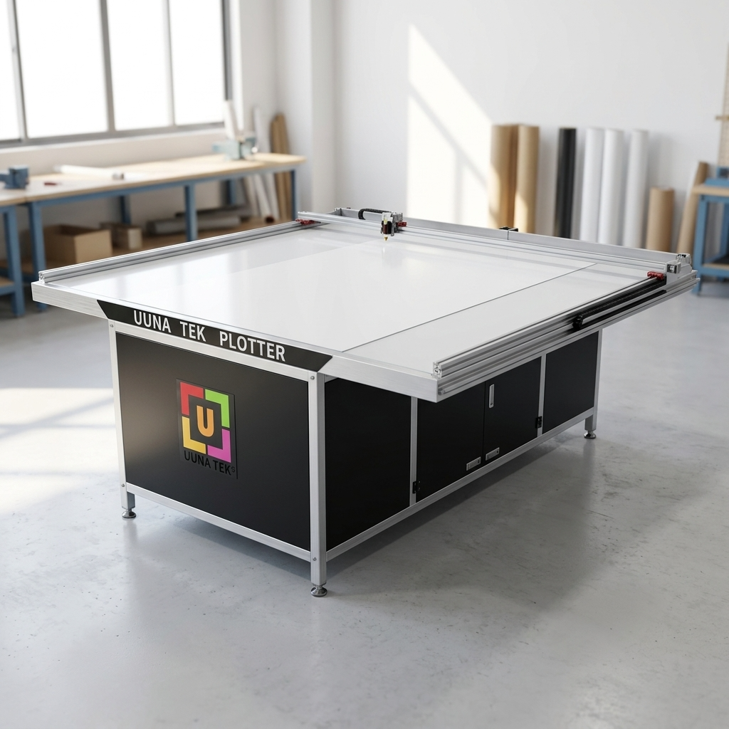 UUNA TEK 3.0 – 2 x 1,25 m / 2 x 2 m / 2 x 4 m großer, vormontierter High-End All-in-One Stiftplotter-Roboter Zeichenmaschinen