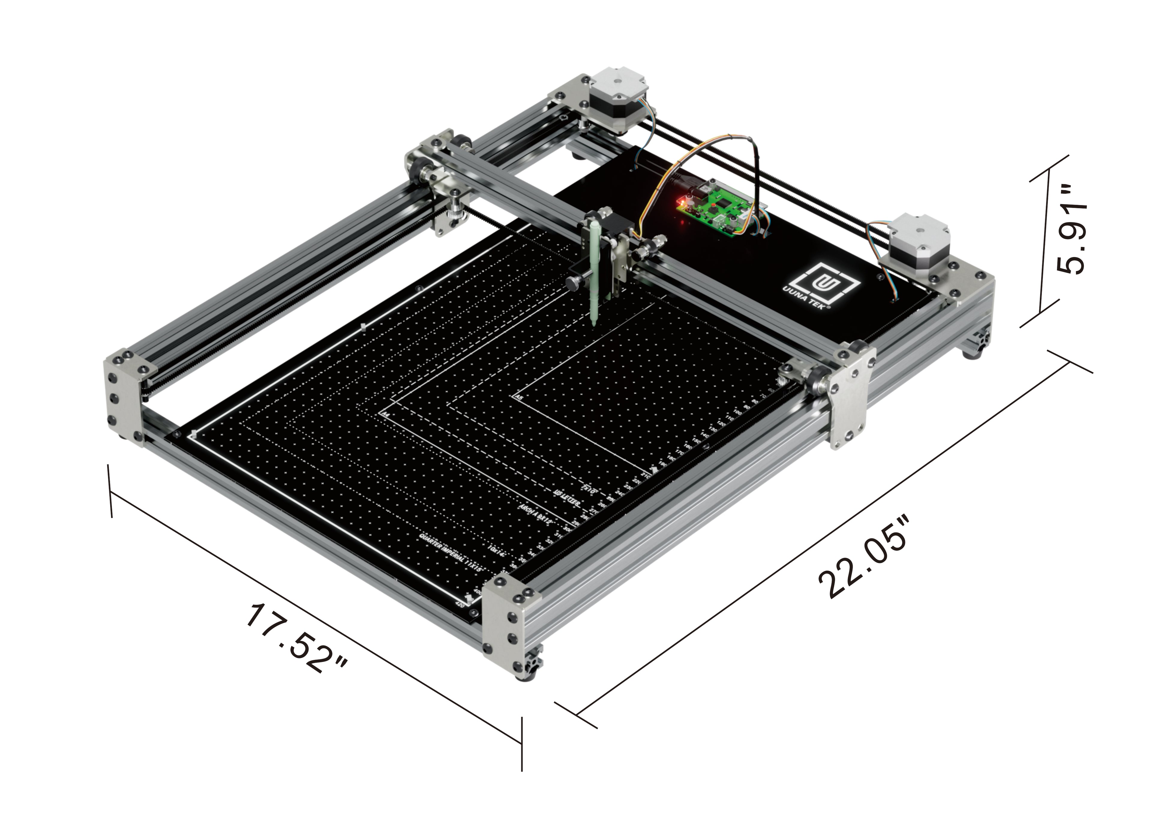 iDraw H SE A3/A2 vormontierter Stiftplotter-Zeichenroboter für Generative Kunst & Hochpräzisions-Kreativarbeiten