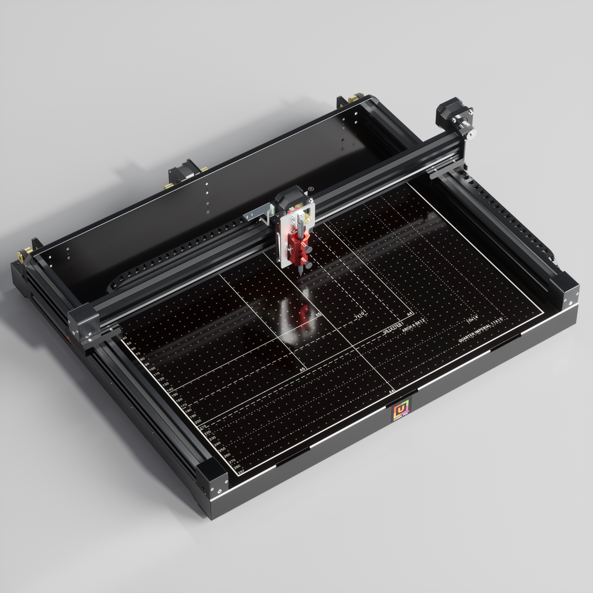 UUNA TEK 3.0 – Vormontierte High-End All-in-One-Stiftplotter-Zeichenroboter und -Zeichenmaschinen in den Größen A0/A1/A2/A3