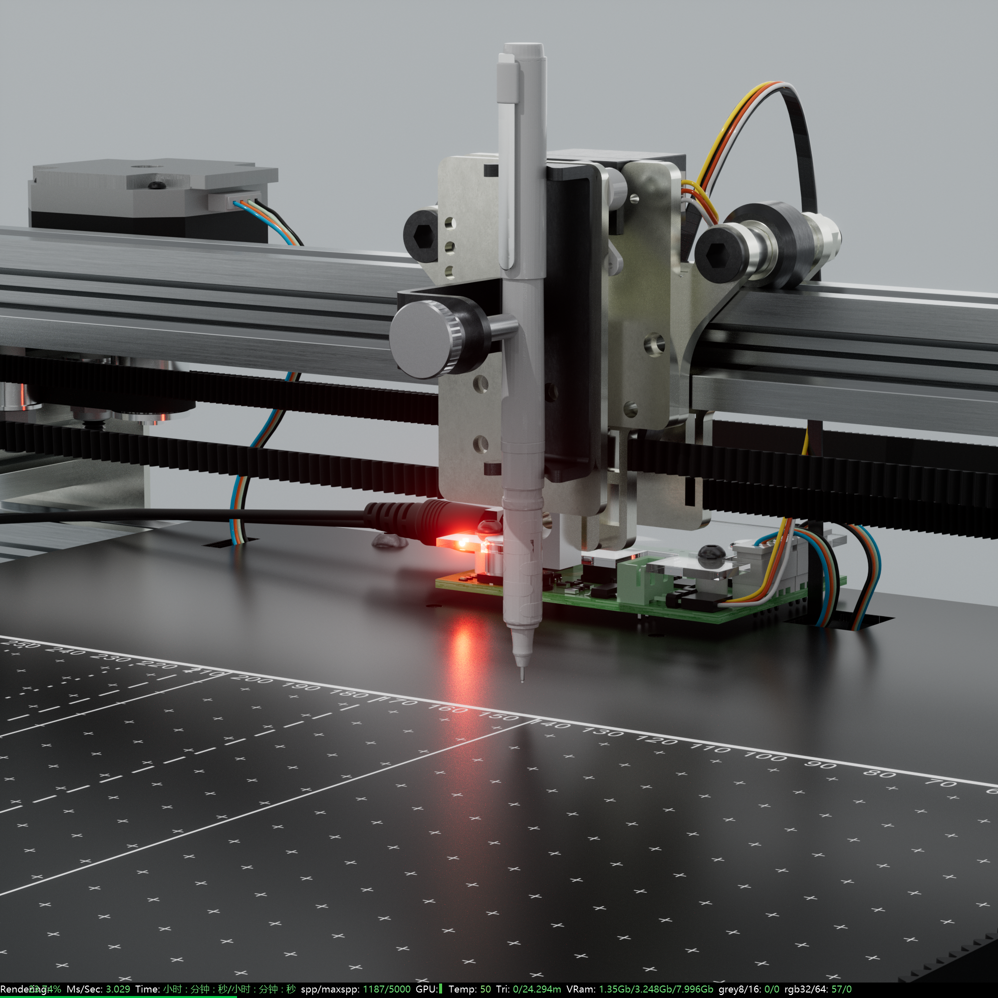 iDraw H SE A3/A2 vormontierter Stiftplotter-Zeichenroboter für Generative Kunst & Hochpräzisions-Kreativarbeiten