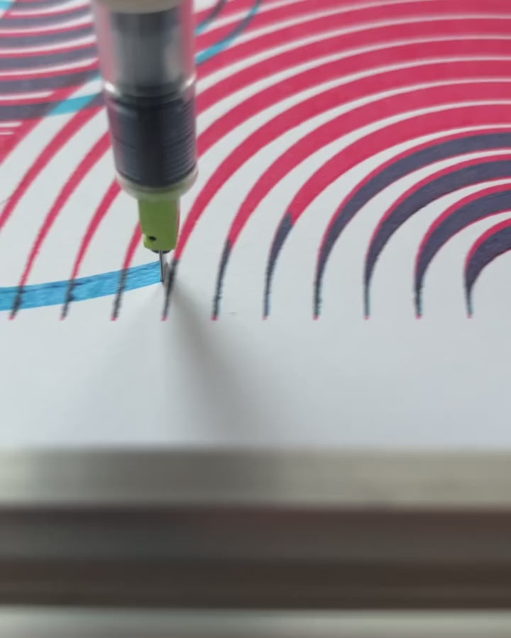 iDraw H SE A3/A2 vormontierter Stiftplotter-Zeichenroboter für Generative Kunst & Hochpräzisions-Kreativarbeiten